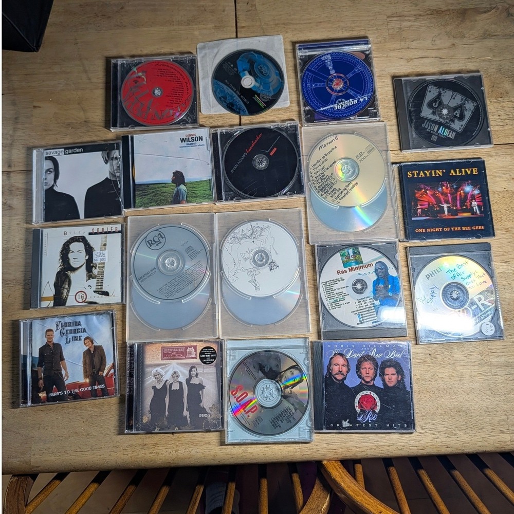 Bulk Lot 21 CDs Savage Garden Dixie Chicks Jason Aldean ABBA Rock Country Pop